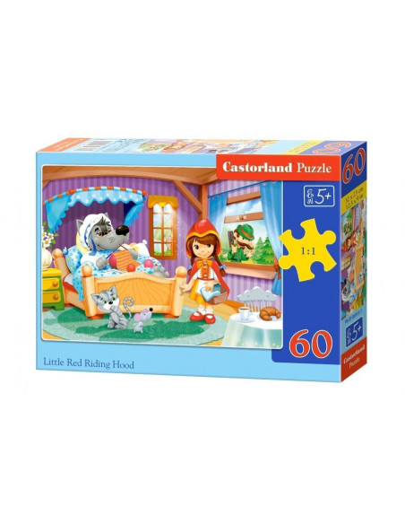 Little red riding hood, Puzzle Castorland, 60 piese,Uniq6915