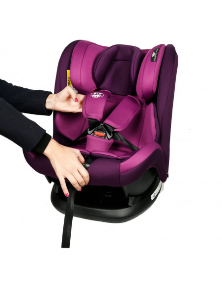 Scaun Auto Riola plus cu Isofix BUF BOOF Purple 0 36 kg pozitie