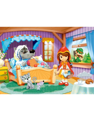 Little red riding hood, Puzzle Castorland, 60 piese,Uniq6915