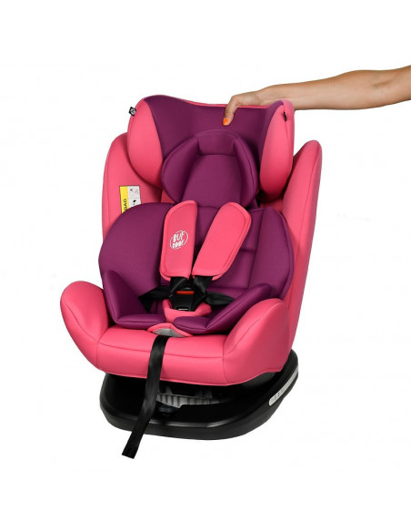 Scaun Auto Tweety Pink cu Isofix rotativ 360 grade BUF BOOF 0