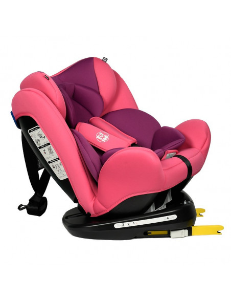 Scaun Auto Tweety Pink cu Isofix rotativ 360 grade BUF BOOF 0