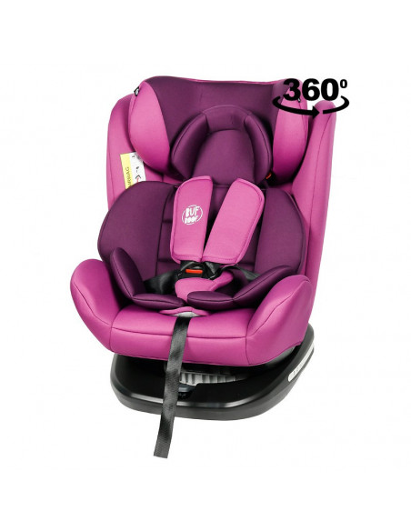 Scaun Auto Tweety Purple cu Isofix rotativ 360 grade BUF BOOF 0