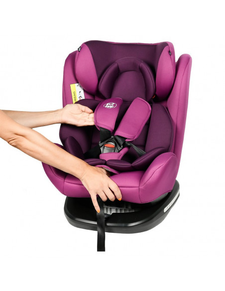 Scaun Auto Tweety Purple cu Isofix rotativ 360 grade BUF BOOF 0