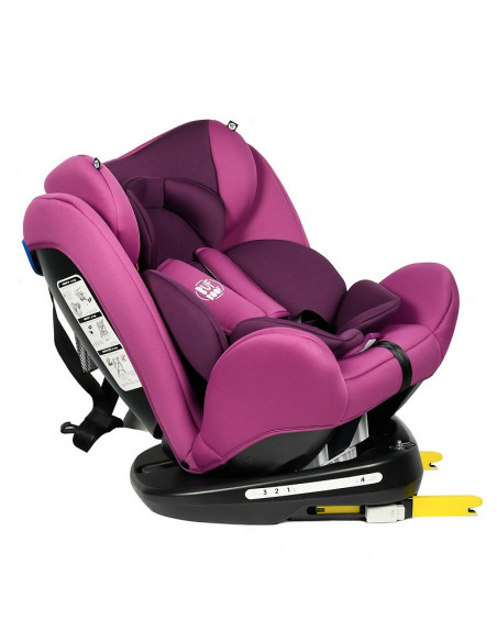 Scaun Auto Tweety Purple cu Isofix rotativ 360 grade BUF BOOF 0