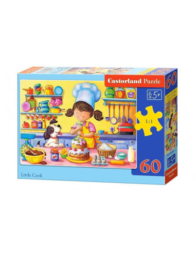Little Cook, Puzzle Castorland, 60 piese,Uniq6885