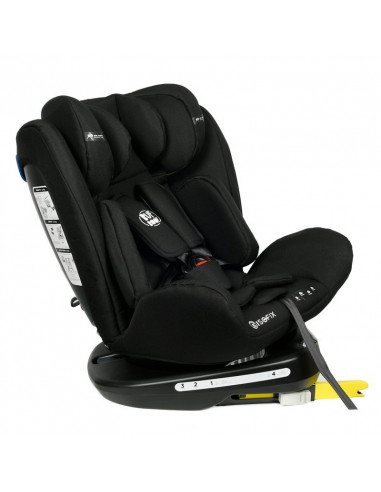 Scaun Auto Tweety BlackJeans cu Isofix rotativ 360 grade 0 36