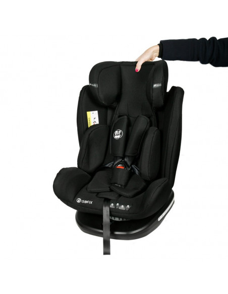 Scaun Auto Tweety BlackJeans cu Isofix rotativ 360 grade 0 36