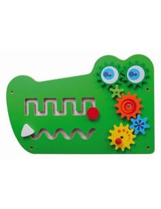 Panou motricitate fina Crocodilul,CD76023 2