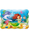 Mica Sirena, Puzzle Castorland maxi, 20 piese,Uniq2290