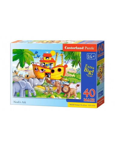 arca lui noe, Puzzle Castorland maxi, 40 piese,Uniq40209