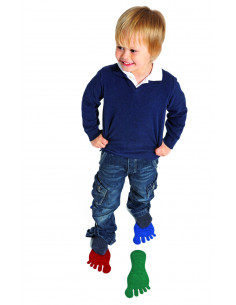 Set de 12 urme de picioare din fetru,CWR08681 2