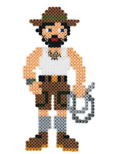 Margele de calcat Hama midi in cutie, Aventuri, 4000