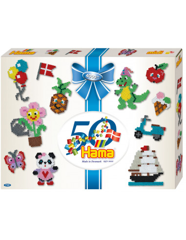 Pachet aniversar - 4000 margele Hama in cutie,Ha7101