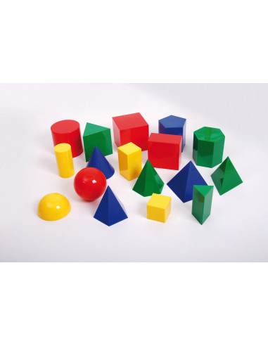 Set de 17 corpuri geometrice mari,CD52129