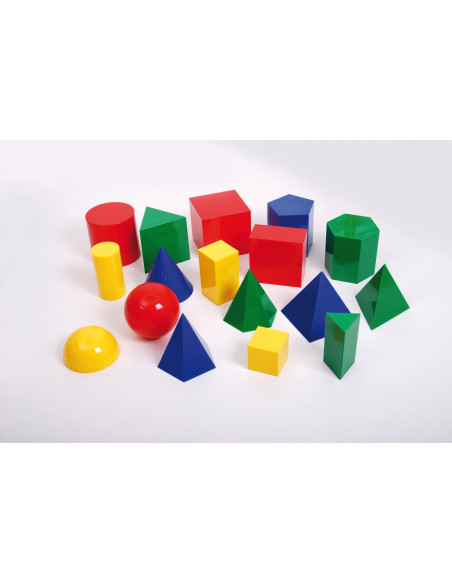 Set de 17 corpuri geometrice mari,CD52129