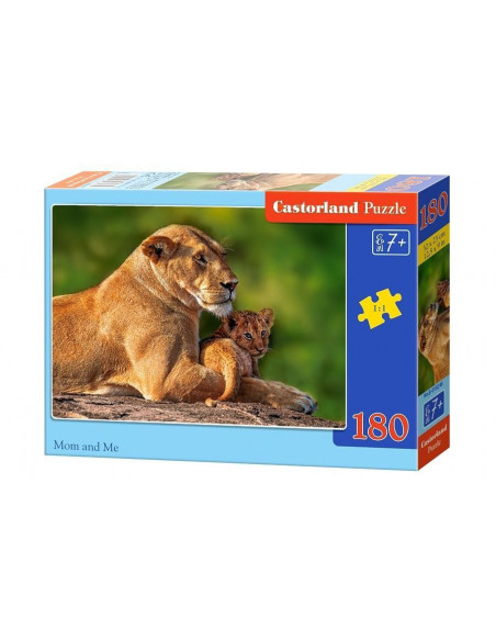 Mom and Me, Puzzle Castorland, 180 piese,Uniq18246