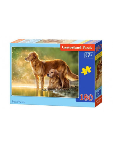 Best Friends, Puzzle Castorland, 180 piese,Uniq18253