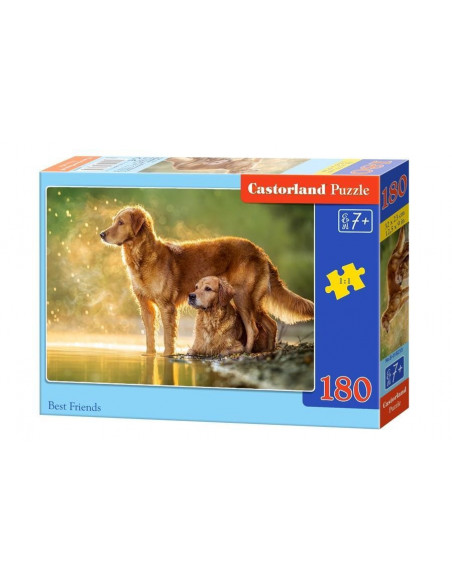 Best Friends, Puzzle Castorland, 180 piese,Uniq18253