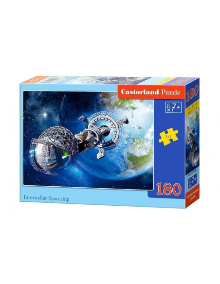Interstellar Spaceship, Puzzle Castorland, 180 piese,Uniq18260