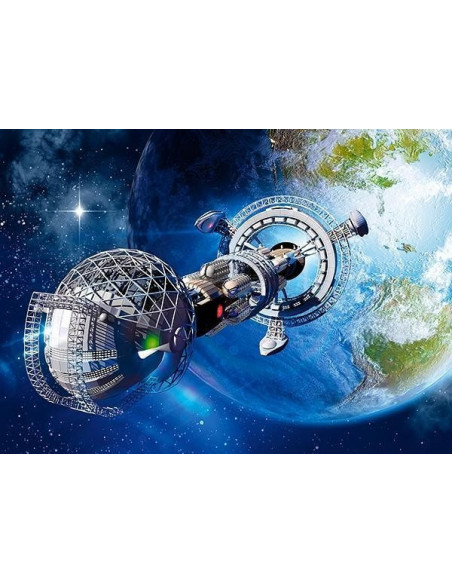 Interstellar Spaceship, Puzzle Castorland, 180 piese,Uniq18260