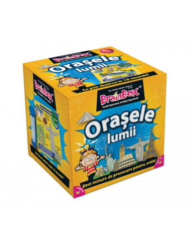 Joc educativ BrainBox, Orasele Lumii,94044
