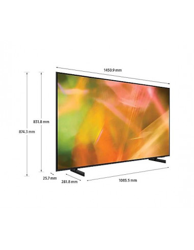 Televizor LED TV SAMSUNG UE65AU8072 Crystal Ultra HD, 4K Smart