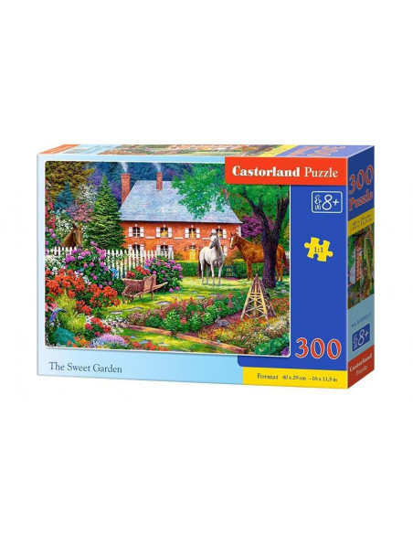 The Sweet Garden, Puzzle Castorland, 300 Piese,Uniq30217