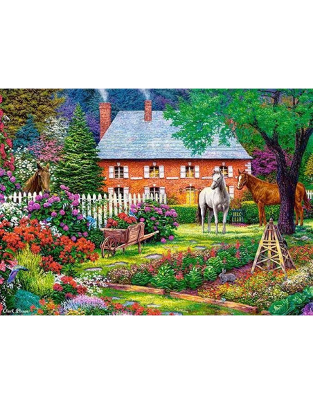 The Sweet Garden, Puzzle Castorland, 300 Piese,Uniq30217