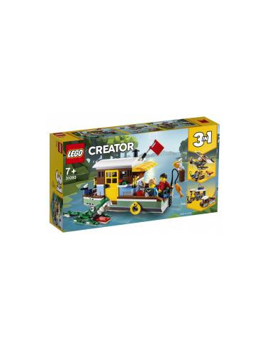 LEGO Creator - Casuta din barca 31093, 396 piese,31093