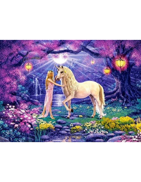 Unicorn Garden, Puzzle Castorland, 300 Piese,Uniq30224