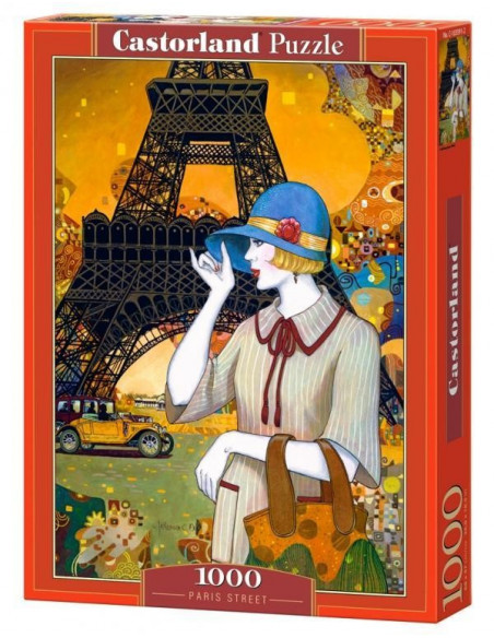 Paris Street, Puzzle Castorland, 1000 Piese,Uniq103591