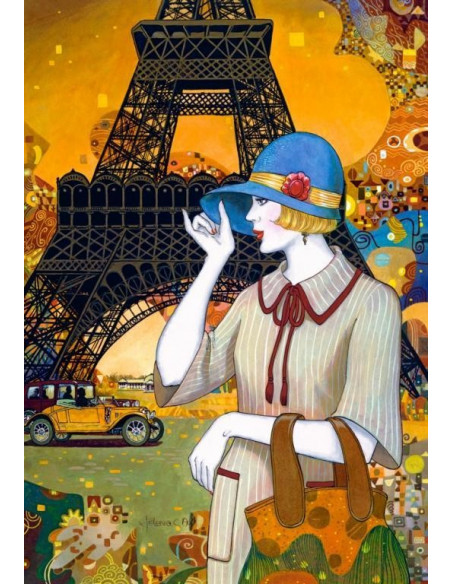 Paris Street, Puzzle Castorland, 1000 Piese,Uniq103591