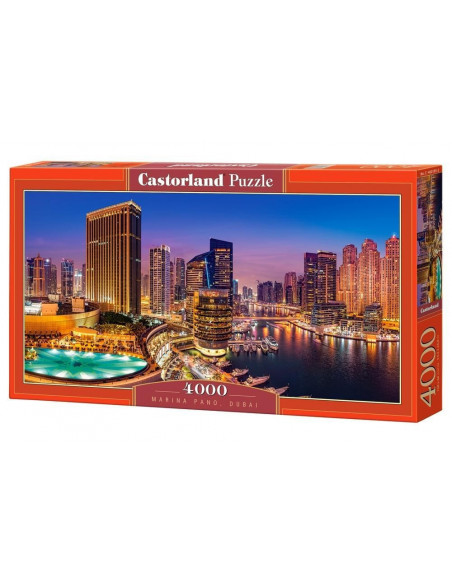 Marina Pano Dubai, Puzzle Castorland, 4000 Piese,Uniq400195
