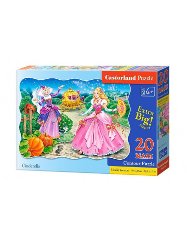 Cenusareasa, Puzzle Castorland Maxi Model 1, 20 Piese,Uniq2313