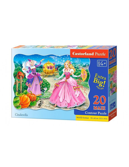Cenusareasa, Puzzle Castorland Maxi Model 1, 20 Piese,Uniq2313