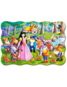 Alba Ca Zapada Si Cei Sapte Pitici, Puzzle Castorland Maxi, 20