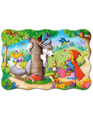 Scufita Rosie, Puzzle Castorland Maxi, 20 Piese,Uniq2337