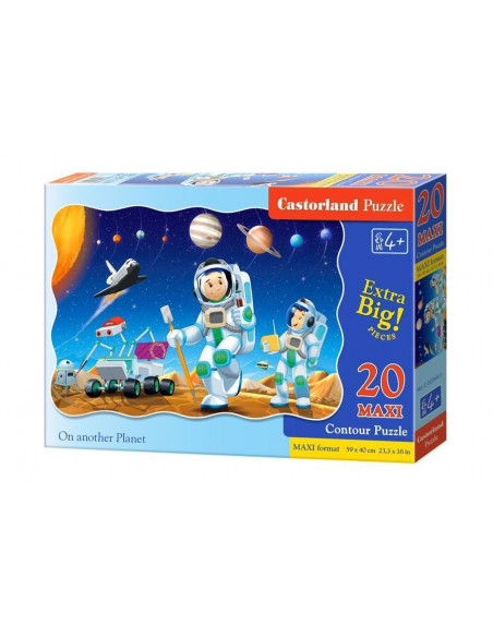 Pe O Alta Planeta, Puzzle Castorland Maxi, 20 Piese,Uniq2344