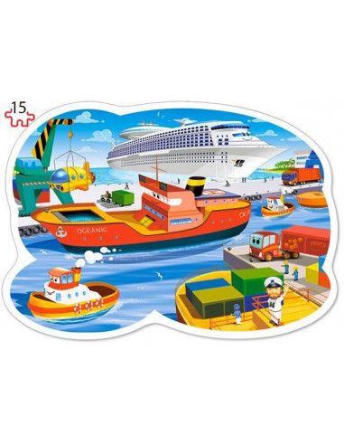 Aventuri Pe Mare, Puzzle Castorland 2 In 1 - 9, 15