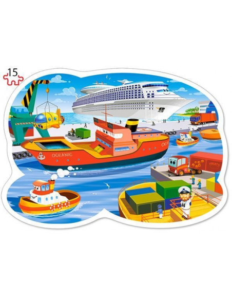 Aventuri Pe Mare, Puzzle Castorland 2 In 1 - 9, 15