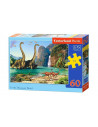 In Lumea Dinozaurilor, Puzzle Castorland, 60 Piese,Uniq6922