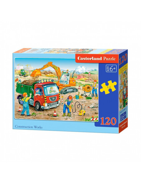 In Constructie, Puzzle Castorland, 120 Piese,Uniq13180