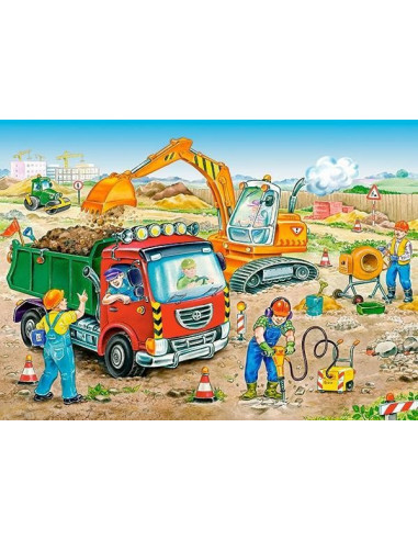 In Constructie, Puzzle Castorland, 120 Piese,Uniq13180