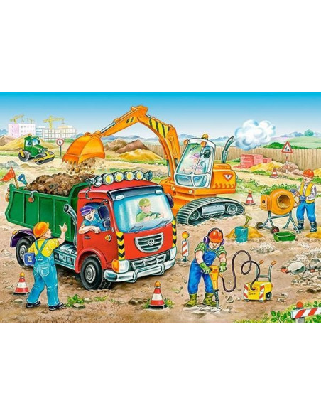 In Constructie, Puzzle Castorland, 120 Piese,Uniq13180