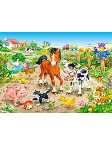 La Ferma, Puzzle Castorland, 120 Piese,Uniq13197