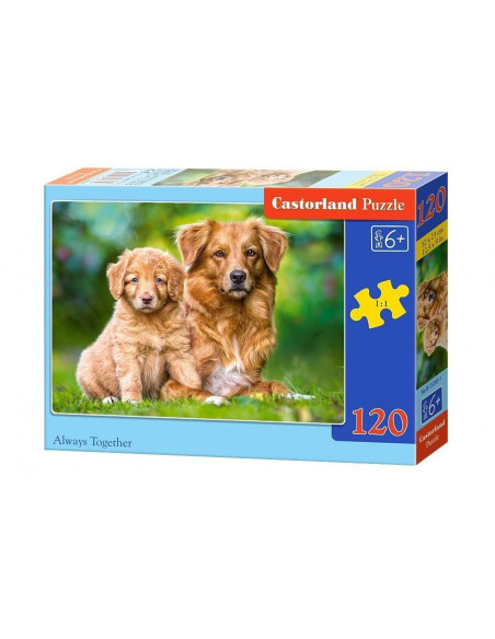 Mereu Impreuna, Puzzle Castorland, 120 Piese,Uniq13265