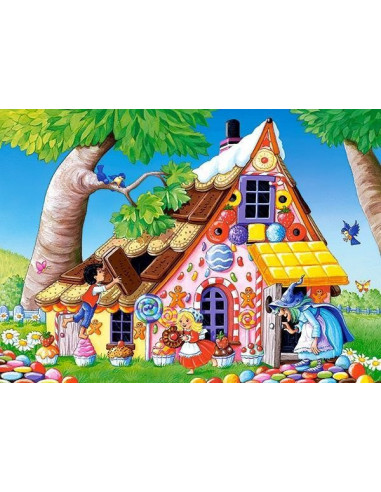 Hansel Si Gretel, Puzzle Castorland, 120 Piese,Uniq13333
