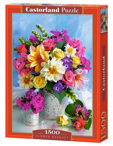 Buchet De Flori, Puzzle Castorland, 1500 Piese,Uniq151516
