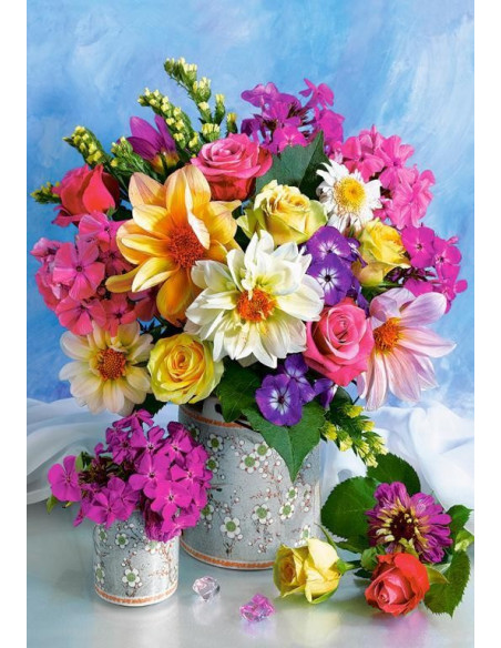 Buchet De Flori, Puzzle Castorland, 1500 Piese,Uniq151516
