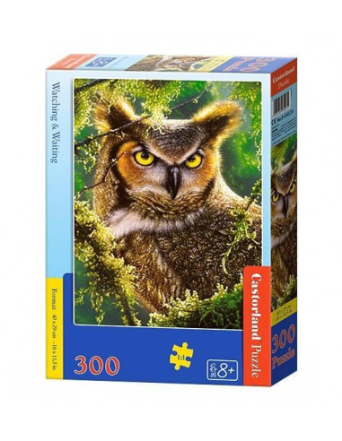 Bufnita, Puzzle Castorland, 300 Piese,Uniq30231